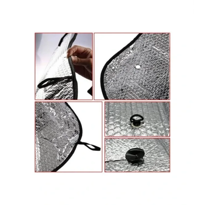 Katlanabilir Oto Ön Cam Güneşlik Isı Önleyici Araç Perdesi Toyota Corolla Fiat Egea Nissan Qashqai Volkswagen Passat