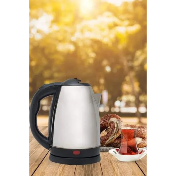 Kettle C F Tipi 220-240V Paslanmaz Çelik Elektrik Kablolu Otomatik Kapanma