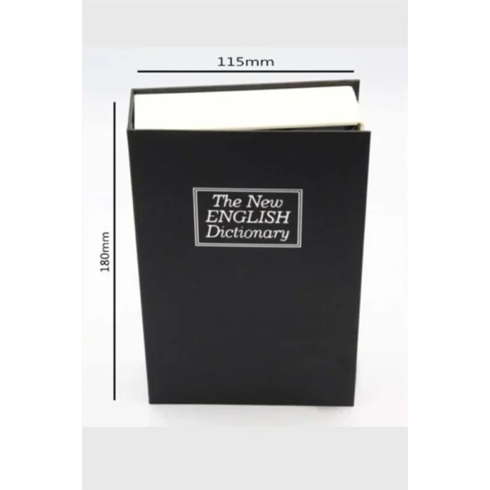 Kilitli Gizli Kasa Sözlük Kumbara Kitap Sözlük Görünümlü 18cm