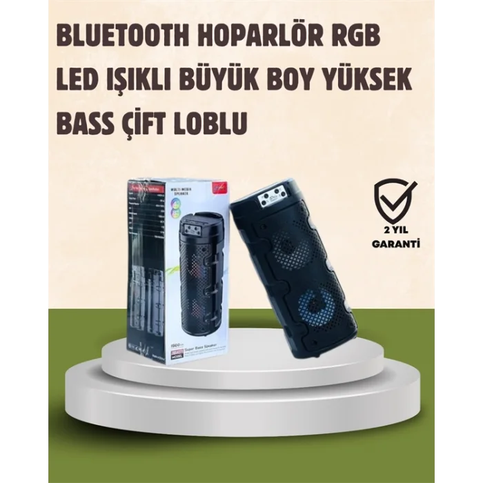 Kompakt Tasarım, Yüksek Ses Performansı – Çoklu Giriş Seçenekli Kablosuz Hoparlör (Bluetooth, USB, SD Kart, AUX)