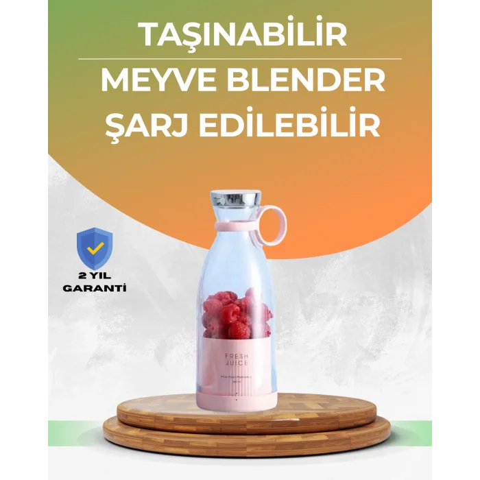 Kompakt ve Şık Tasarımlı Taze Meyve Suyu Hazırlayıcı