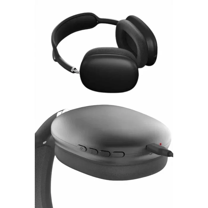 Kulak Üstü Kablosuz Bluetooth Kulaklık Yumuşak Süngerli SD Kart Girişli