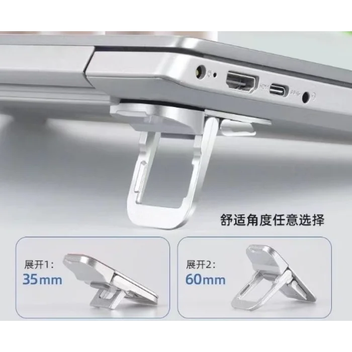 Laptop Standı 2 Kademeli Yükseltme Ayarlı - 2 Adet