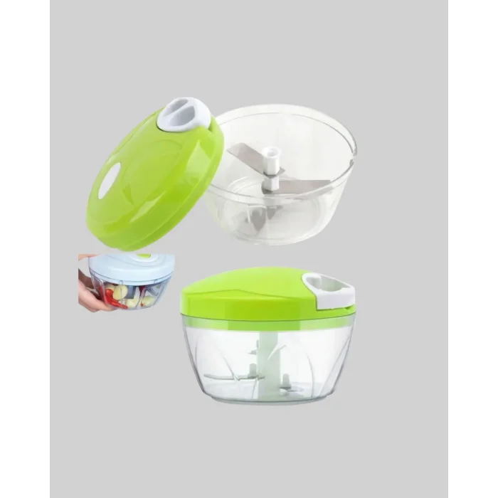 Manuel Yiyecek Doğrayıcı İpli Hızlı Pratik Sebze Kıyıcı