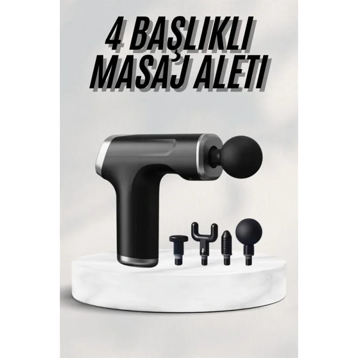 Masaj Tabancası 24v Type-c Hızlı Şarj Girişli Masaj Aleti Uzun Ömürlü