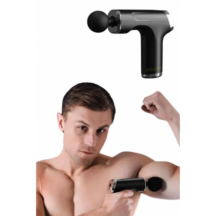 Masaj Tabancası 24v Type-c Hızlı Şarj Girişli Masaj Aleti Uzun Ömürlü