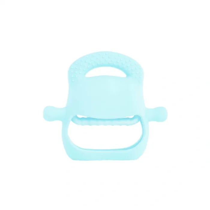 Mavi Bebek Silikon Diş Kaşıyıcı