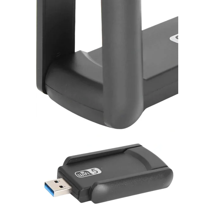 Mbps Wifi Alıcı Kablosuz Wifi Adaptörü Çift Band Çift Antenli