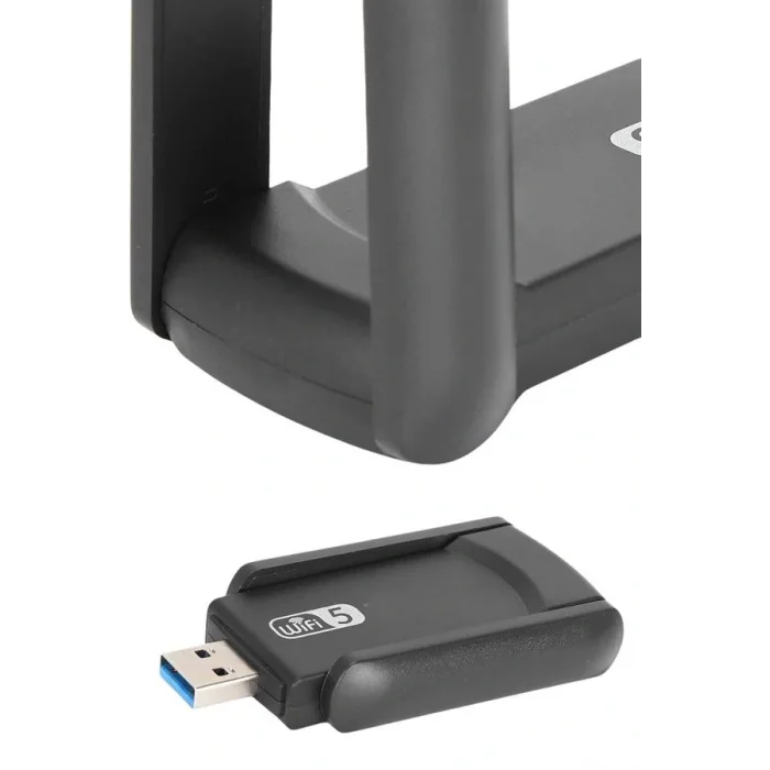 Mbps Wifi Alıcı Kablosuz Wifi Adaptörü Çift Band Çift Antenli