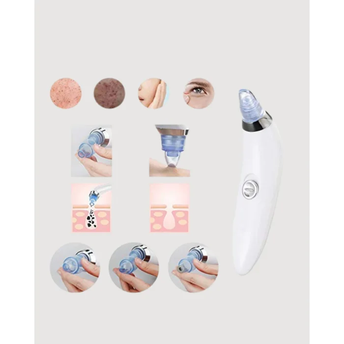 Mikro Kristal Başlıklı Siyah Nokta Temizleme Cihazı – Vakum Gücüyle Gözenek Sıkılaştırıcı