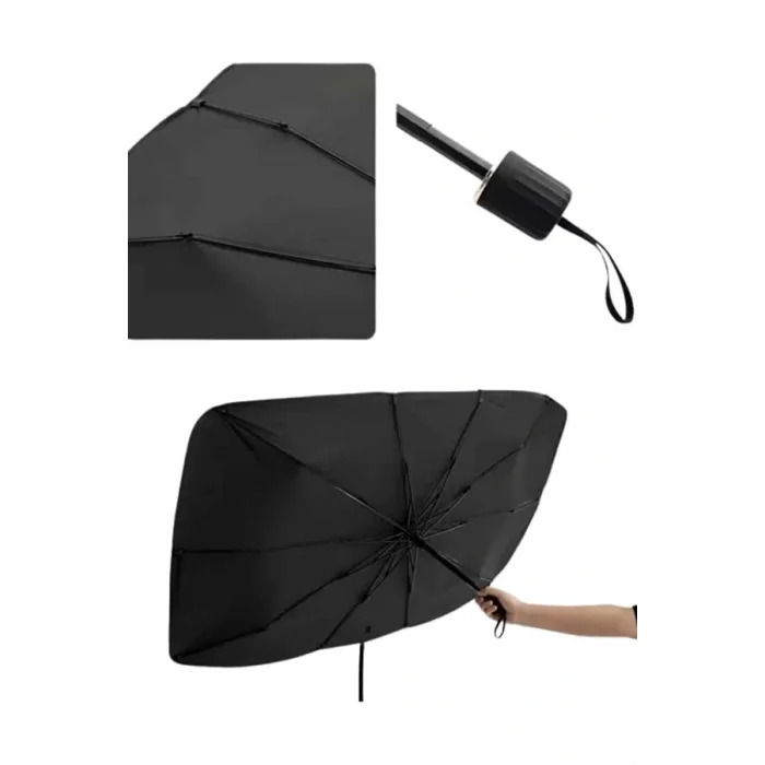 Oto Ön Cam Güneşliği Otomatik Katlanabilir Gölgelik Oto Cam Şemsiye