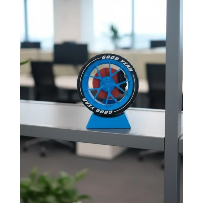 Otomobil Jant Görünümlü Masa Üstü Ofis Süsü
