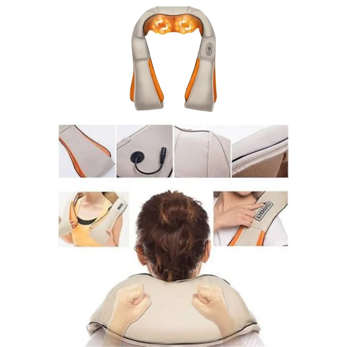 Ovmalı Masaj Aleti Boyun Sırt Ağrıları İçin Masaj Aleti