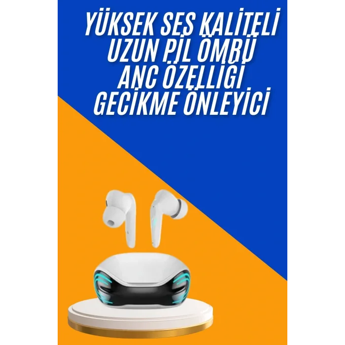 Oyuncu Kulaklığı Mikrofonlu Gürültü Engelleme Gecikme Önleyici Bluetooth Kulaklık