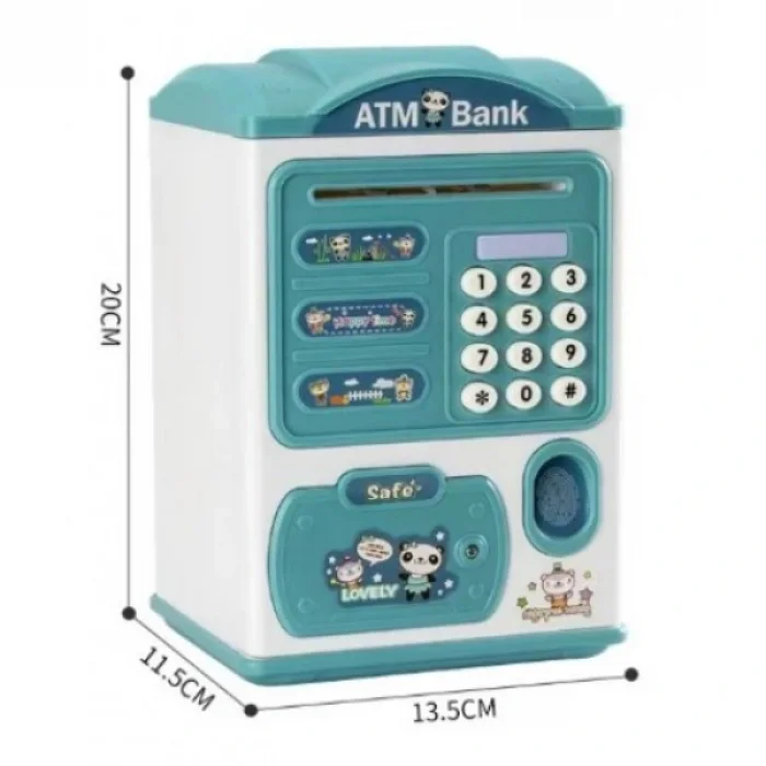 Parmak İzi ve Şifreli Elektronik ATM Kumbara