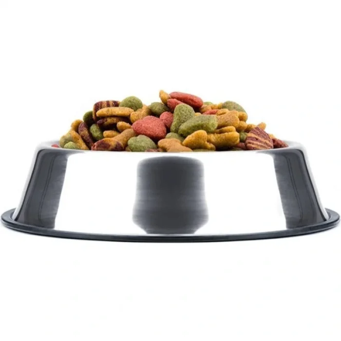 Paslanmaz Çelik Metal Mama Kabı 34 cm.