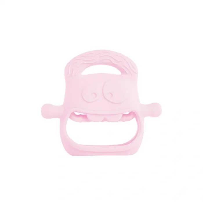 Pembe Bebek Silikon Diş Kaşıyıcı