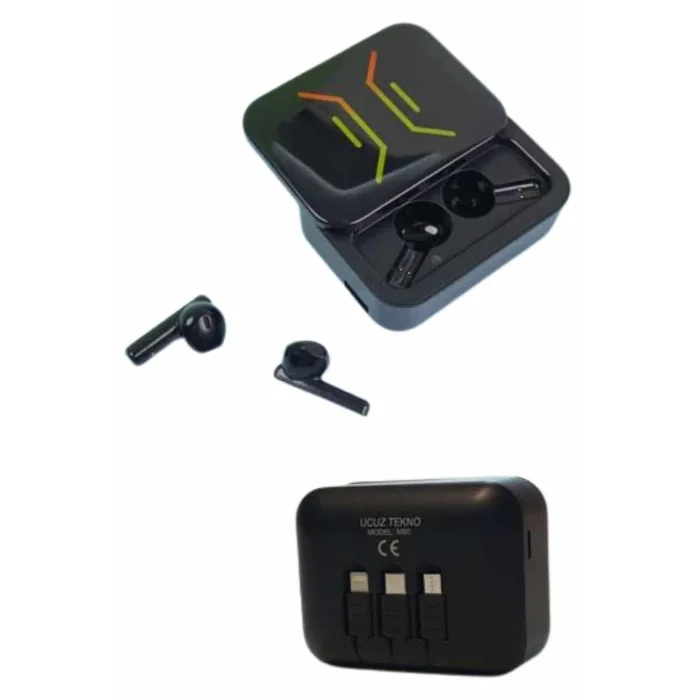 Powerbank Bluetooth Kulaklık Oyuncu Kulaklığı Yüksek Ses Kaliteli