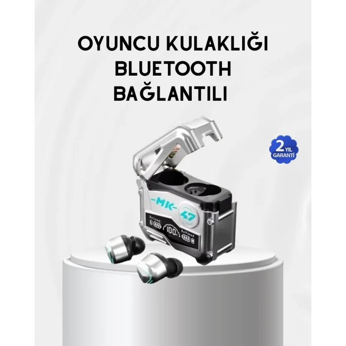 Powerbank Özellikli Bluetooth Kulaklık – Ergonomik, Suya Dayanıklı