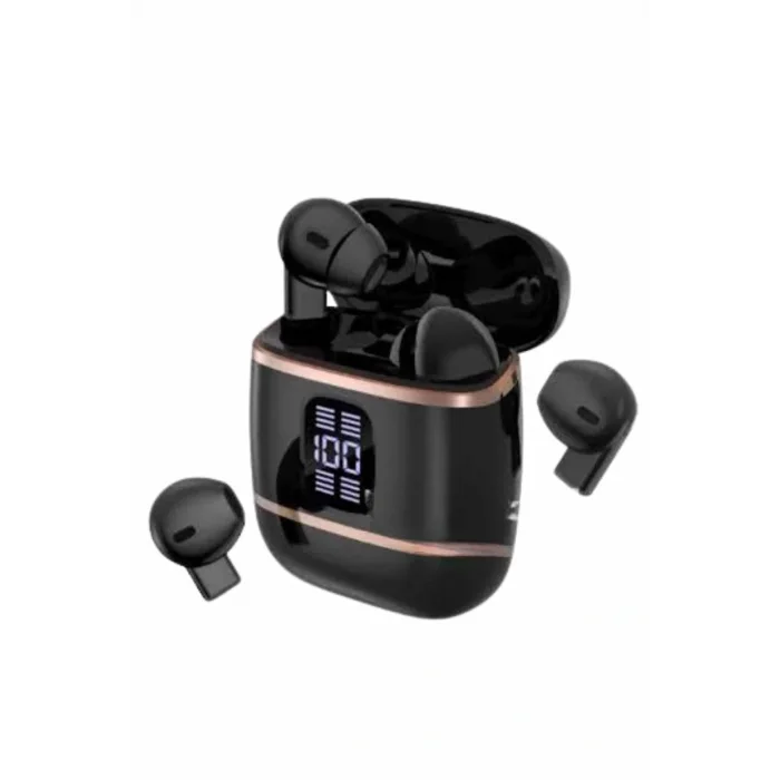 Profesyonel Dijital Göstergeli Düşük Gecikme Bluetooth Kulaklık Çift Kulaklık