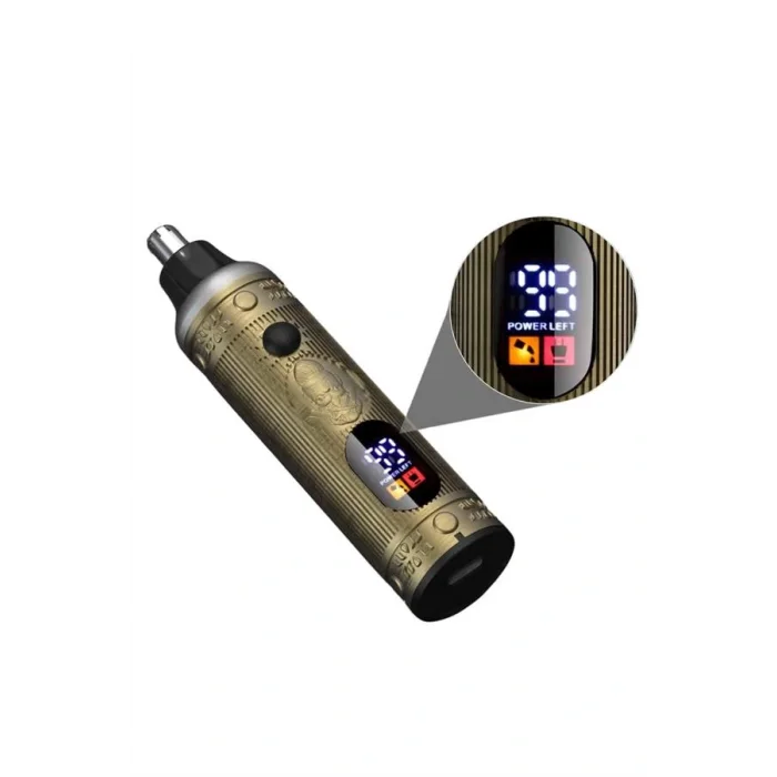 Profesyonel Saç Sakal Vücut Kulak ve Burun Tıraş Makinesi 3 Başlıklı