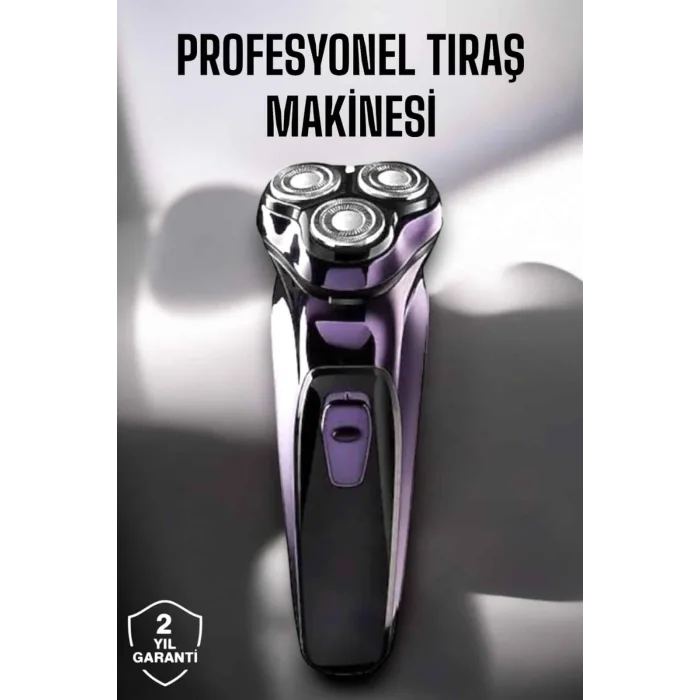 Profesyonel Şarjlı Saç ve Sakal Tıraş Makinesi Hassas Kesim