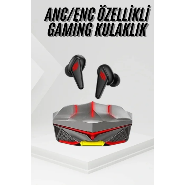 Profesyonel TWS Işıklı Kablosuz Bluetooth Kulaklık Oyuncu Kulaklığı