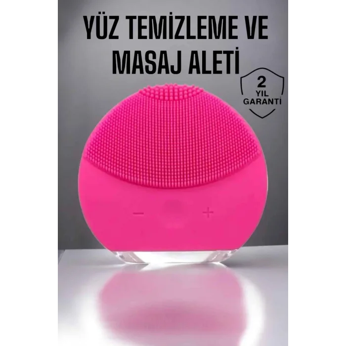 Profesyonel Yüz Temizleme Masaj Aleti Su Geçirmez, Kablosuz Şarj Özellikli Kolay Temizlenebilir