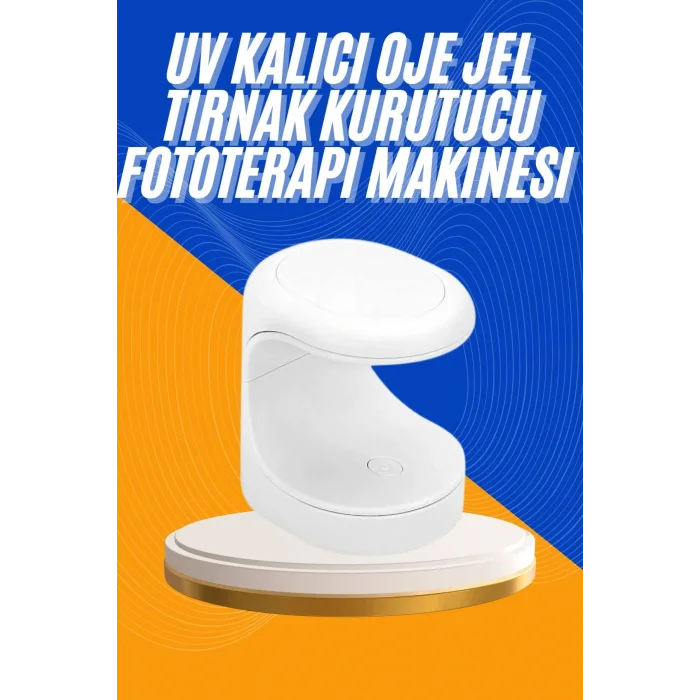 Protez Tırnak Kurutucu Kalıcı Oje Led Oje Kurutucu UV Işınlı Taşınabilir