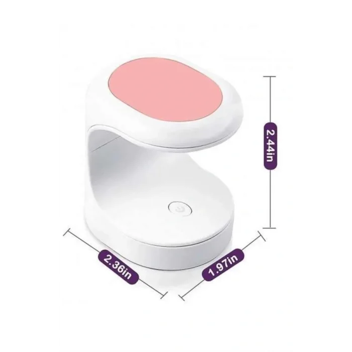 Protez Tırnak Kurutucu Kalıcı Oje Led Oje Kurutucu UV Işınlı Taşınabilir