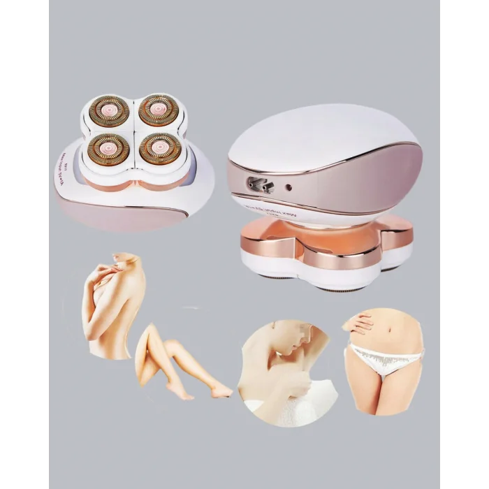 Pürüzsüz Cilt İçin Çok Başlıklı Ağrısız Tıraş Makinesi