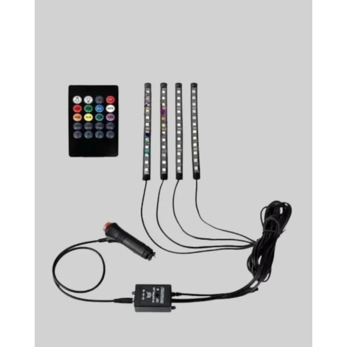 RGB LED Şerit Aydınlatma – Kolay Kurulumlu