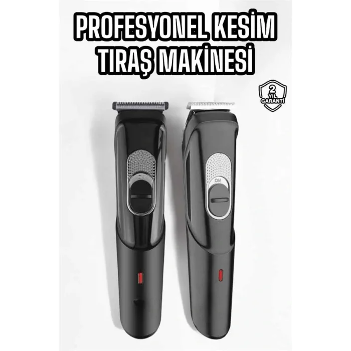 Saç Sakal Lazer Epilasyon Öncesi Tüy Kısaltma Makinesi Unısex 4 Taraklı
