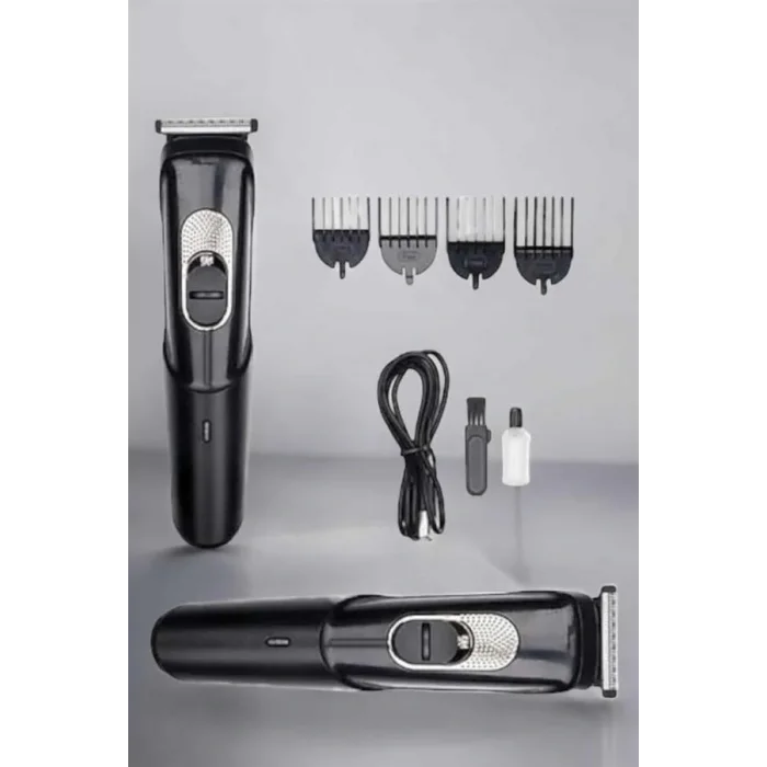 Saç Sakal Vücut Şarjlı Kablosuz Tıraş Makinesi Profesyonel Paslanmaz Çelik