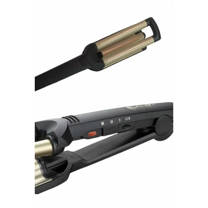 Saç Şekillendirici Wag Maşa Su Dalga Maşası Tüm Saç Tiplerine Uygun