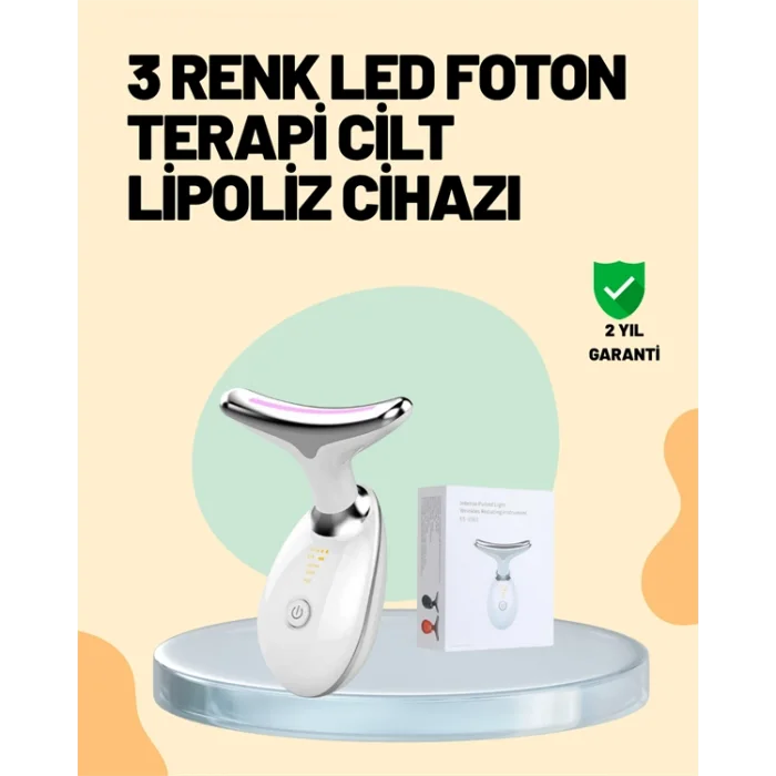 Şarjlı Akıllı Cilt Temizleme ve Nemlendirme Cihazı – 500 mAh, Otomatik Kapanma ve EMS Modlu