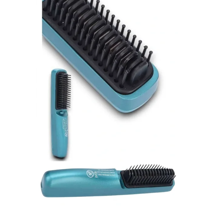 Şarjlı Saç Düzleştirici Tarak İyon Özellikli Sıkı Dişli Elektriklenme Karşıtı