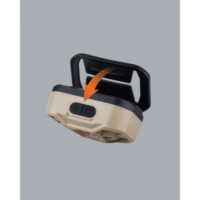 Şarjlı Wave Sensörlü LED Kafa Feneri Outdoor Kullanım