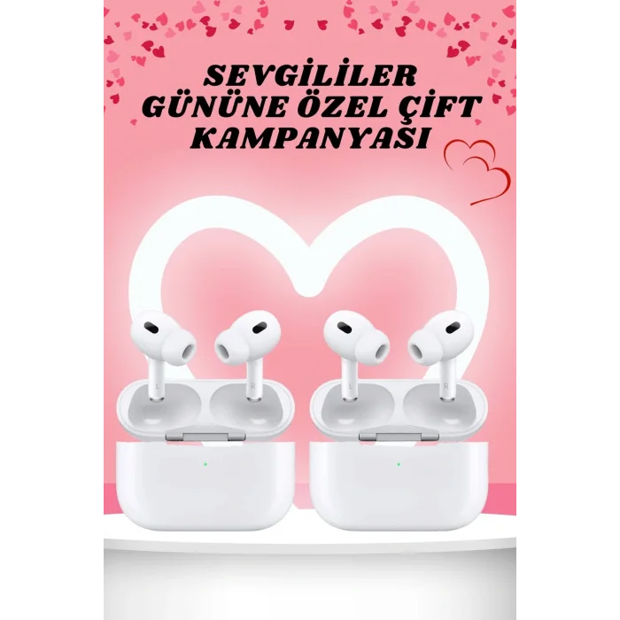Sevgiliye Hediye Çift Kulaklığı Yeni Nesil Pro Kulaklık Sevgililer Gününe Özel Kampanya