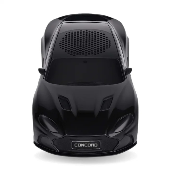 Siyah Araba Tasarımlı Hoparlör - Bluetooth FM USB Özellikli