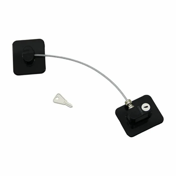 Siyah Plaka Halatlı Emniyet Kilidi