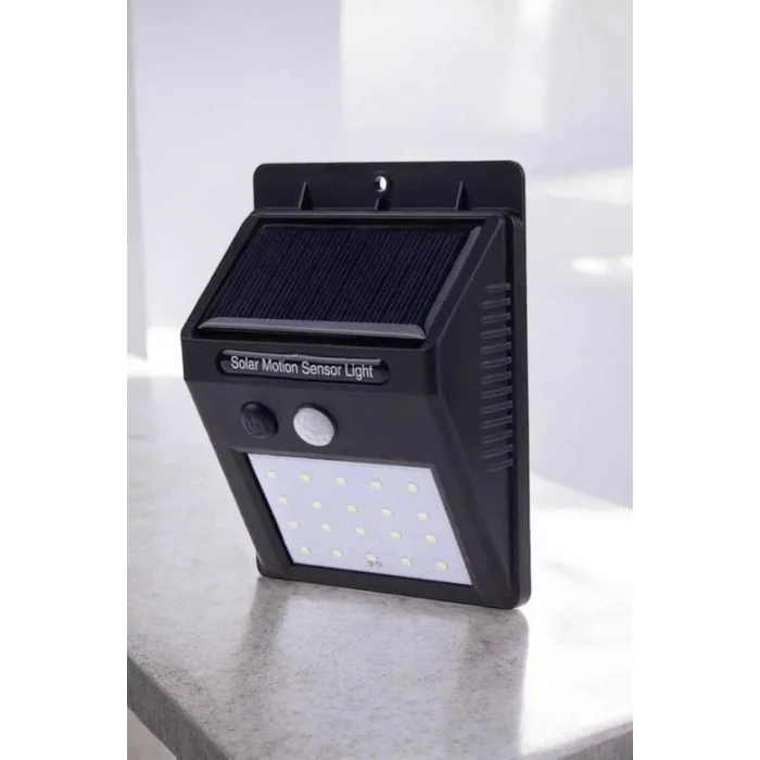 Solar Güneş Enerji Panelli Sensörlü Lamba Enerji Tasarruflu