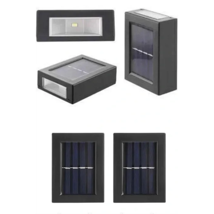 Solar Güneş Enerjili Çift Taraflı Duvar Lambası Çift Taraflı Duvar Lamba Güneş Enerjili
