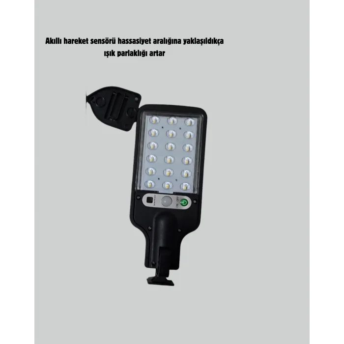 STL616 SENSÖRLÜ SOLAR SOKAK LAMBASI