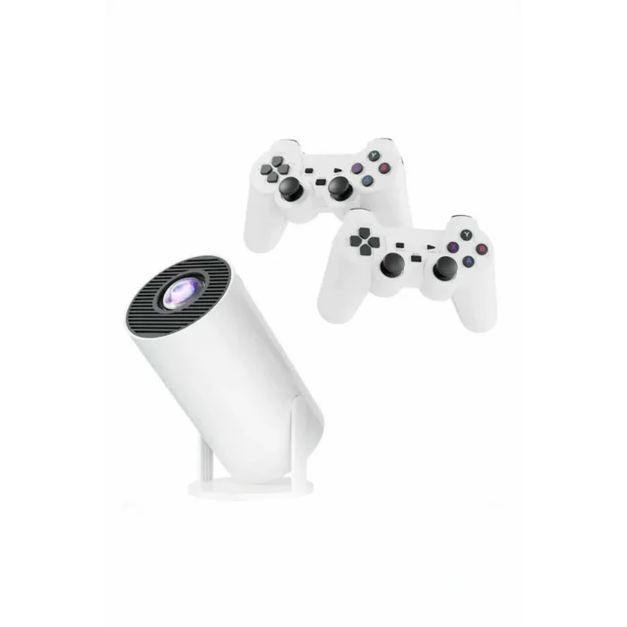 Taşınabilir Android Projeksiyon Ayaklı Çift Kollu 4K Çözünürlüklü Sinema Projeksiyonu