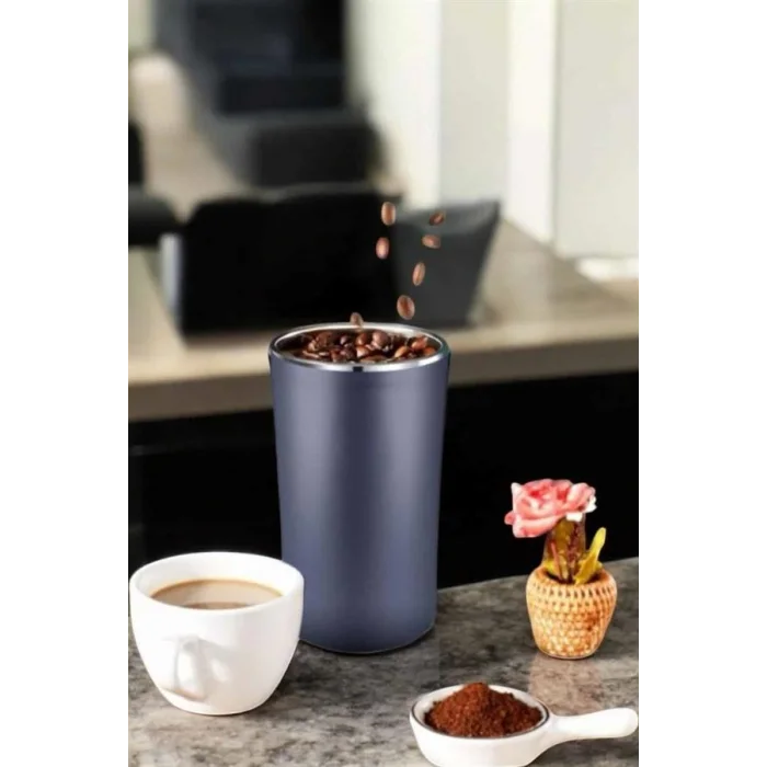 Taşınabilir Kahve & Baharat Öğütücü, Kolay Temizlenebilir ve Uzun Ömürlü Paslanmaz Çelik