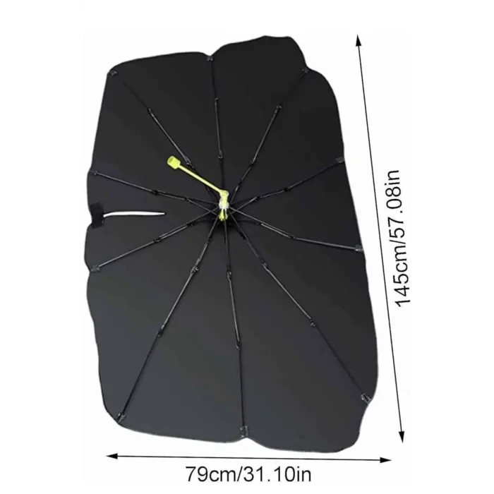 Taşınabilir Oto Cam Güneşliği Katlanabilir Tüm Araçlara Uyumlu Güneş Gölge Koruyucu