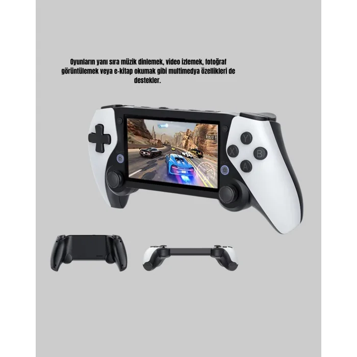 Taşınabilir Retro Oyun Konsolu – 4.3 İnç Ekran, 64 GB Hafıza ve Klasik Oyun Arşivi