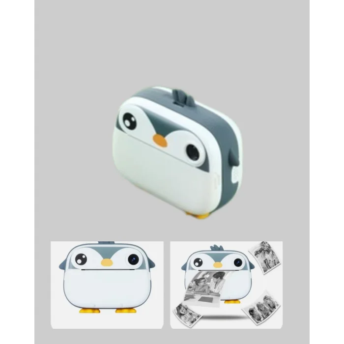 Termal Baskı Çocuk Kamerası HD Çekim USB Şarjlı Eğitici Oyuncak