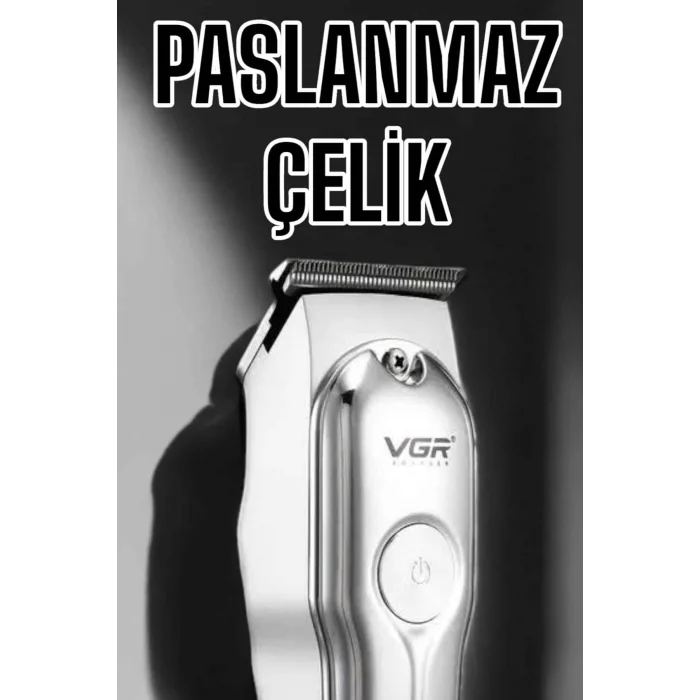 Tıraş Makinesi Güçlü Motor Şarjlı Uzun Pil Ömürlü